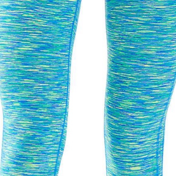 Lilly Pulitzer leggings-size small-blue/green - Picture 2 of 3